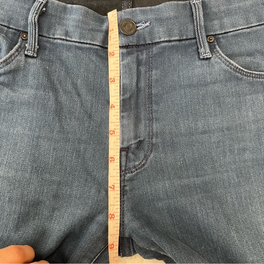 MOTHER The Looker High-Rise Skinny Jeans Untouched Wash Size 30 - Picture 9 of 17